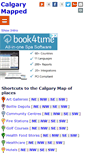 Mobile Screenshot of calgarymapped.com
